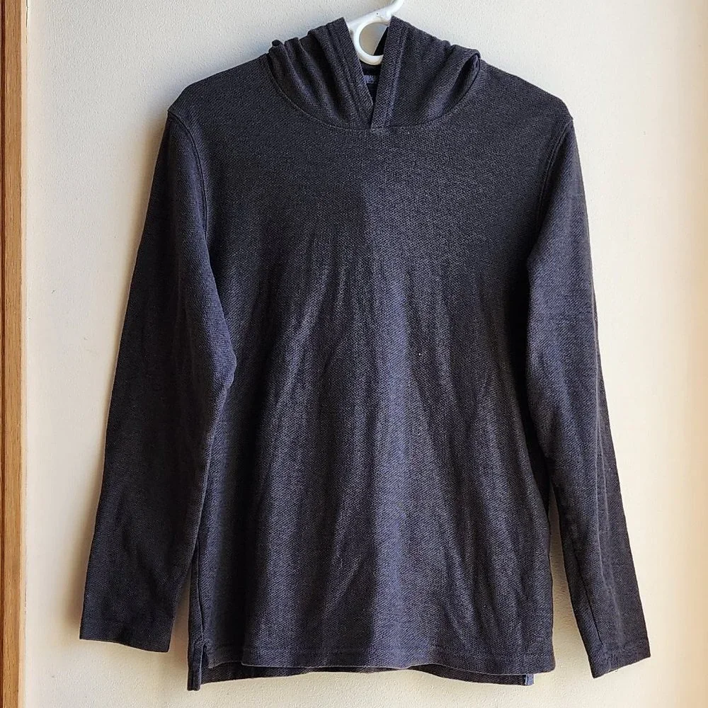 Levi's Black Hooded Jersey Size Medium
